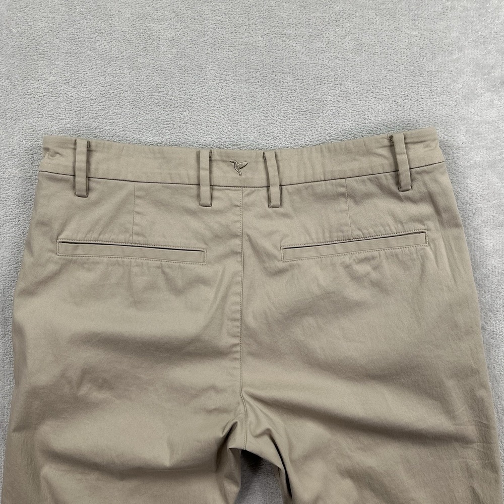 Birddogs Chino Pants Mens 32x32 (Fits 32x31) Beige Stretch Performance Casual - Picture 6 of 13